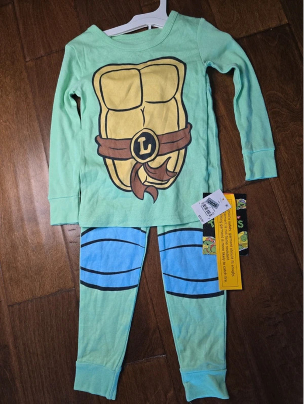4t brand new teenage mutant ninja, turtle pajamas. Item 606G7